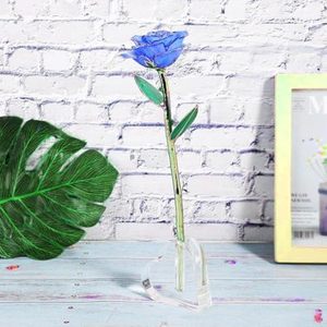 Fabricación de fábrica al por mayor de acrílico transparente personalizado rosa transparente soporte de exhibición - Product Image 4