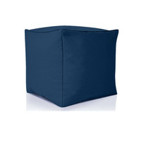 Pouf cube d'extérieur en tissu polyester PVC 600D, imperméable, avec repose-pieds, style traditionnel, accessoire de canapé, fournisseur d'usine