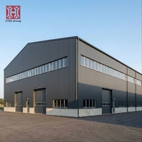 Entrepôt préfabriqué industriel à faible coût ZTSS en Chine, conception d'atelier en structure métallique