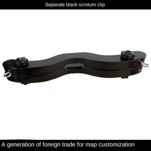 Attrezzatura Penale SM: Clip Nera per Scroto, Manette per Piedi, Apparato per Penale Obligatorio a Ginocchia, Giocattoli Sessuali BDSM per Uomini - Product Image 4