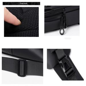 Wholesales Casual Fashion Fanny Packs <b>for</b> Men Outdoor Multi-Pockets Waterproof Waist <b>Bag</b> <b>Travel</b> Large Capacity Chest <b>Bag</b> - Product Image 5