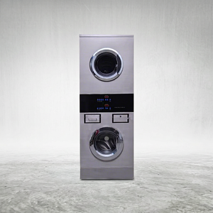 New Commercial <b>Washing</b> <b>Machine</b> and Dryer Combo 15kg 20kg <b>25kg</b> up Down Industry Custom Coin for Laundry Business Philippines Wash - Product Image 1