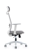 Vente en gros de chaise de bureau d'ordinateur pivotante confortable chaise de bureau ergonomique en tissu maillé à bascule moderne et mobile de luxe