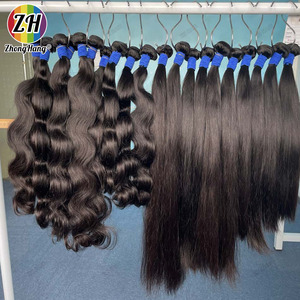 Paquetes de cabello virgen crudo ZH Body <span class=keywords><strong>Wae</strong></span>, paquetes de cabello humano crudo de alta calidad, paquetes de cabello humano virgen brasileño virgen de grado 15A - Product Image 3