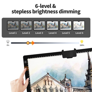 Tablette lumineuse LED portable USB OEM/ODM <span class=keywords><strong>pour</strong></span> le dessin, boîte à lumière en plastique unisexe <span class=keywords><strong>pour</strong></span> enfants - Product Image 3