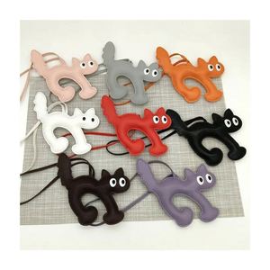 Pu <b>Leather</b> Dog Cat Pendants Keychain Ladies <b>Backpack</b> Pendant Handbag Bag Charm Parts & Accessories Key Chain Jewelry Gift - Product Image 1