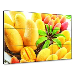 55Inch 2X2 3X3 Frameloze 1.8Mm Lcd Monitor Video Wall
