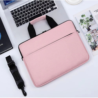 Sac d'Ordinateur Portable Bandoulière 13 14 15.6 17 Pouces, Pochette pour Ordinateur Portable, Porte-Documents, Étui Ultra Mince pour Ordinateur