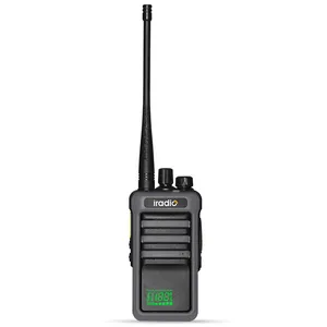 Walkie-talkie de largo alcance Iradio CE PMR446 FRS GMRS LPD radio UHF radio comercial walkie talkie