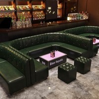 Bestseller Chesterfield Rundes Sektionalsofa für Hotel-Lobby Loungebereiche Wohnzimmer Modernes Design Langlebig Kommerzielle Nutzung PU