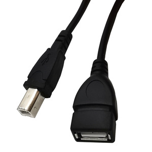 สายเคเบิลอะแดปเตอร์ USB 2.0 AF เป็น BM ความยาว 0.5 ม. สายถ่ายโอนข้อมูลสำหรับเครื่องพิมพ์และเครื่องสแกน ตัวนำทองแดงแท้ หุ้มด้วย PVC แบบมาตรฐาน - Product Image 2