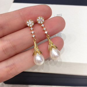 SHDIYAYUN <span class=keywords><strong>Orecchini</strong></span> Vintage Classici con <span class=keywords><strong>Perle</strong></span>, Gioielli con <span class=keywords><strong>Perle</strong></span> Naturali d'Acqua Dolce, Best Seller - Product Image 3