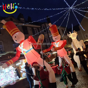 BONJOUR Costume de Noël Gonflable Marche Marionnette Parade <span class=keywords><strong>Casse</strong></span>-<span class=keywords><strong>Noisette</strong></span> Gonflable <span class=keywords><strong>Soldat</strong></span> - Product Image 6