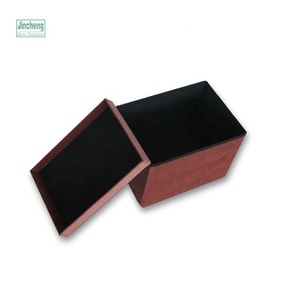 Tela almacenamiento plegable de caja plegable con conjunto de <span class=keywords><strong>3</strong></span> - Product Image 4