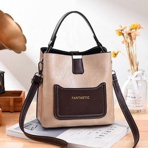 PB41高品質ファッションハンドバッグ女性用バッグPUレザーレディーショルダーバッグバケットトートバッグPB39,PB40,FST116B - Product Image 6