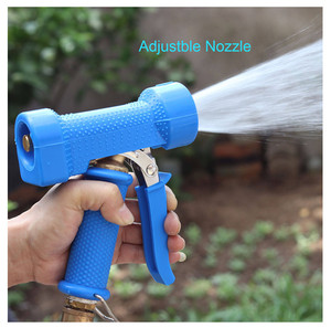 Pulvérisateur d'eau portable et réglable bleu pour jardin, avec poignée ergonomique, idéal pour l'arrosage des plantes de cour et le lavage de garage - Product Image 6