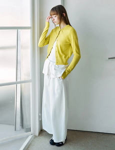 Daily Casual Outfit Weekend Trip Korean Casual Style Lightweight Wrinkle Resistant Women's <b>White</b> <b>Trousers</b> - Product Image 2