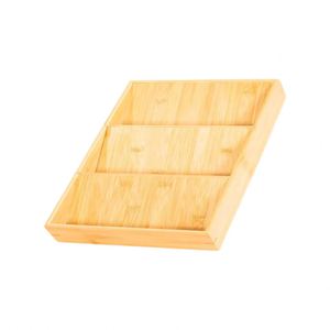 Bamboo 3-Tier Countertop <b>Spice</b> Rack Storage Shelf Organizer Eco-Friendly Dishwasher & Oven Safe - Product Image 1