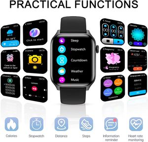 Reloj Inteligente con Cámara, Compatible con BT para Android e iOS, Precio de Fábrica, Compatible con Tarjeta SIM, Reloj Inteligente Android - Product Image 2