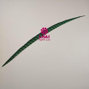 Plumes de faisan zébré artificielles de qualité supérieure, très demandées, pour l'artisanat DIY, les coiffes, les bijoux, les leurres de pêche et la décoration de costumes - Product Image 6