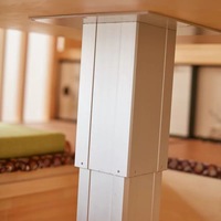 Table électrique réglable en hauteur avec 3 moteurs-Cadre de bureau ergonomique et pieds en métal modernes
