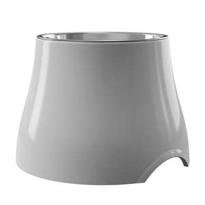 Gamelle surélevée de marque pour chiens de grande taille, en mélamine durable, couleur unie ou avec motif, base stable - Product Image 1