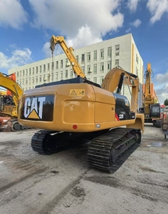 เครื่องขุดไฮดรอลิก CAT329D2L มือสองไม่ผ่านการรีเฟอร์บิชทำงานต่ำ2022รุ่น29ตันปั๊มสต็อก - Product Image 3