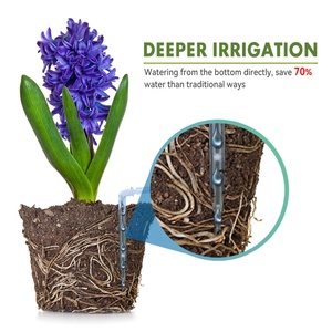 Kit d'irrigation goutte à goutte automatique pour plantes d'intérieur, système d'arrosage automatique, minuteur numérique pour l'eau, minuteurs d'arrosage de jardin IK10PW DIY Micr - Product Image 2