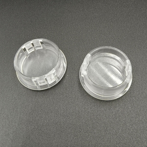 Bouchon de trou en plastique PC transparent Type de boucle de bouchon à pression en plastique HP avec couvercle de vis de bouton de trou de montage - Product Image 3