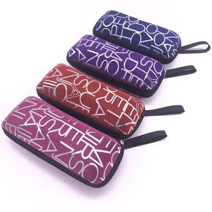 Étui à lunettes Xinpeng EVA, multicolores, imprimé lettres, fermeture éclair, pour lunettes de soleil et lunettes de vue - Product Image 2