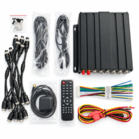 DVR mobile robuste OEM/ODM avec détection ADAS/DMS/BSD, enregistrement 1080P, 4G en option, GPS, écran OLED, angle 360° pour camion/bus