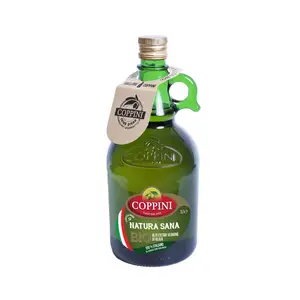 Superior Natura Sana Bio Coppini Olive Oil - Organic EVO Purely Italian 1L - The Soul of Italian Gastronomy in a Bottle