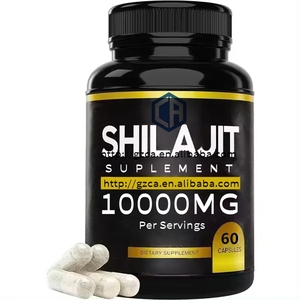 Thêm sức mạnh shilajit & Ashwagandha Viên nang bổ sung chế độ ăn uống 60 viên cho người lớn - Product Image 1