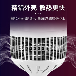 Led High Power <b>Bulb</b> E27 Aluminum Fin Heat Sink For Home Lighting - Product Image 1