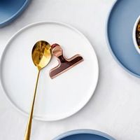 Ensemble de bols en céramique en porcelaine bleue et blanche nordique, simple et frais, plat à riz, plat à soupe, vaisselle pour hôtel, restaurant, cuisine
