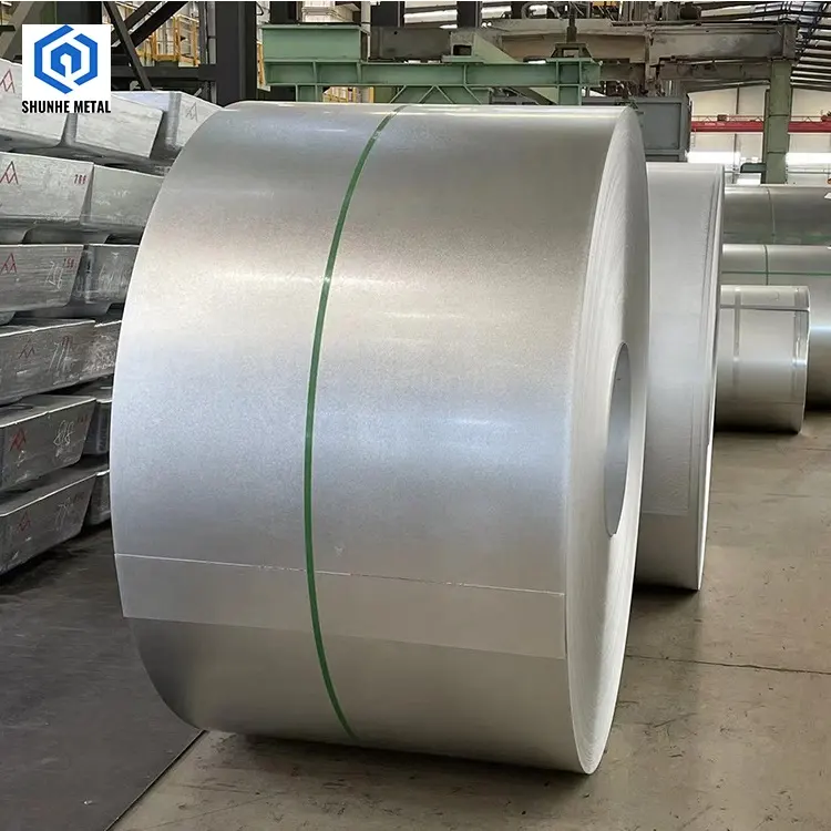 Folha de bobina de aço, folha de revestimento de zinco resistente completa, aço galvanizado