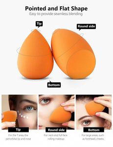 Multiple Shapes Ultra Soft Fine Texture <b>Makeup</b> Blender Sponge Private Label Latex Free Beauty Sponge - Product Image 3