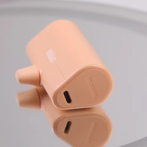 WHYSTLE 공장 도매 미니 캡슐 보조배터리 5000mAh 배터리 USB C 충전기 소형 휴대용 충전기 휴대폰 보조배터리 - Product Image 1