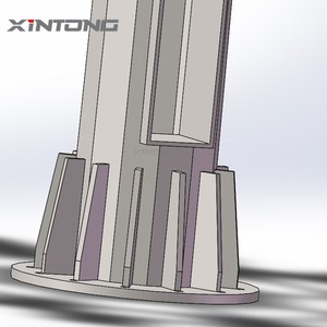 Poste de luz alto de 20 metros de altura, iluminación de inundación de estadio, poste de luz de mástil - Product Image 2