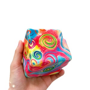 Jouets sensoriels en mousse PU en forme de fromage à remontée lente GL, 8 cm, jouets anti-stress en forme de fromage à remontée lente, cube sensoriel coloré - Product Image 4