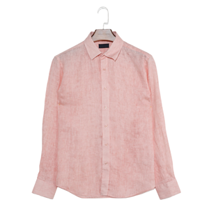 Nuove Camicie in <span class=keywords><strong>Lino</strong></span> da <span class=keywords><strong>Uomo</strong></span> a Maniche Lunghe, Design Personalizzabile in Vari Colori - Product Image 5