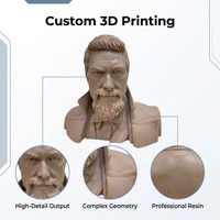 Высокодетализированная 3D-печать: Прототип аниме-фигурки из PLA-смолы