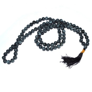 Vente en gros de perles d'aventurine verte de haute qualité sculptées en pierre d'agate naturelle Jap Mala produit d'énergie spirituelle en pierre de cristal - Product Image 4