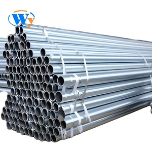 Nhà Máy bán hàng trực tiếp A53 sch40 33.7mm erw Hàn 1.5 inch <span class=keywords><strong>48.3mm</strong></span> giàn giáo ống thép mạ kẽm nhúng nóng ống thép tròn - Product Image 1