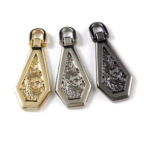 HOT SALES Customized #5 Nylon Metal Zip <b>Pullers</b> for Bags - Product Image 1