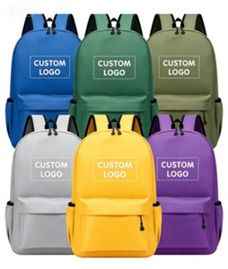 Zaino scolastico colorato, dal design semplice ed elegante, comodi spallacci che alleviano la pressione, ampio spazio e grande capacità. - Product Image 1