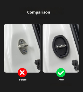 Universal Anti-Colisão Redução de Ruído Car <span class=keywords><strong>Door</strong></span> Lock Buckle Silicone <span class=keywords><strong>Protector</strong></span> Cobre Car <span class=keywords><strong>Door</strong></span> Shock Absorber para Todos os Veículos - Product Image 3