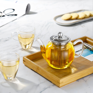 Pots à thé <span class=keywords><strong>en</strong></span> <span class=keywords><strong>verre</strong></span> borosilicate à haute teneur <span class=keywords><strong>en</strong></span> <span class=keywords><strong>verre</strong></span>, personnalisés avec passoire - Product Image 6