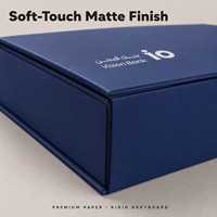 Maßgefertigte Starre Magnetische Geschenkbox mit Klappdeckel-Verschluss Verpackung EVA-Schaumstoffeinlage Großhandel für Firmen-Willkommenspaket