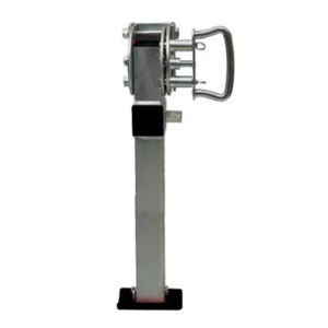 Cric stabilisateur de <span class=keywords><strong>remorque</strong></span> RV 2000lbs charge cric de <span class=keywords><strong>remorque</strong></span> support jambe de chute avec poignée d'enroulement supérieure - Product Image 2